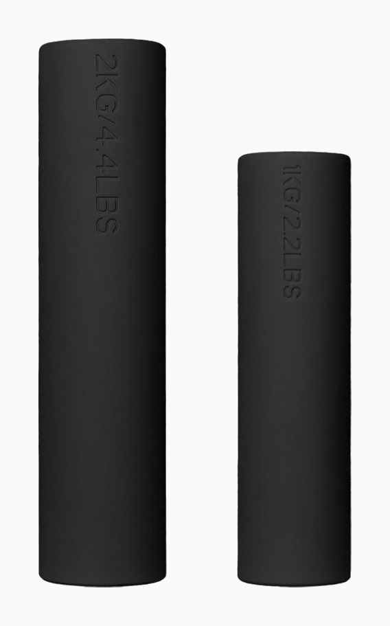 Halteres de Topo Plano — Pesos em Silicone