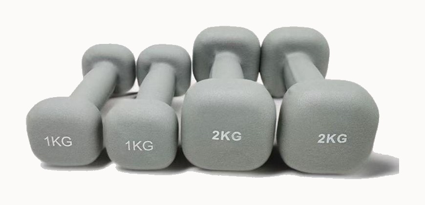 Halteres Quadrados — Halteres em PVC