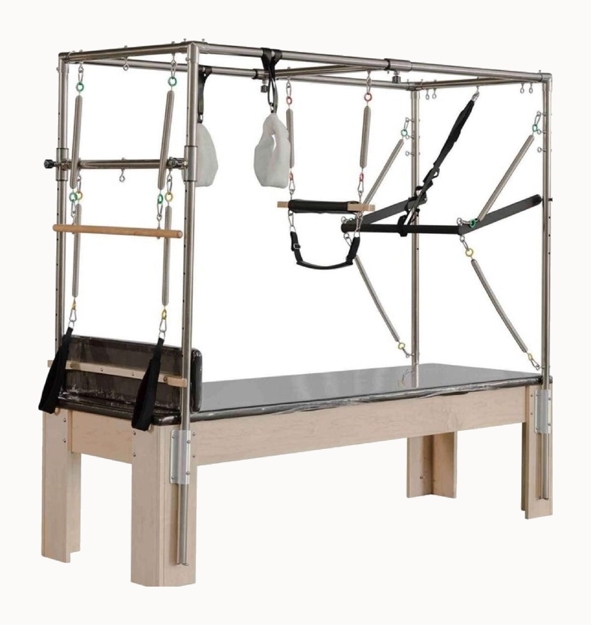 Core Bed Preta Full Track com Torre — Reformers com Torre